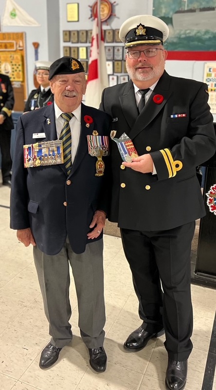 Cobourg replaces lost Veteran's Service Medals