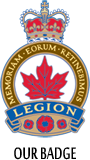 Royal Canadian Legion Symbol - Our Badge
